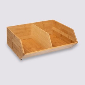 Drevený kuchynský organizér Bam Duo, 35x30,5x12,5 cm