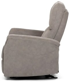 Autronic BONTEC Polohovacie kreslo, béžová, látka, TV-S8449 CRM2 Farba: Šedá