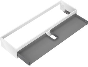 Mexen Box-A, závesná skrinka 160 cm, 1 zásuvka, biela lesklá, 91AX0-1600-235-1-00