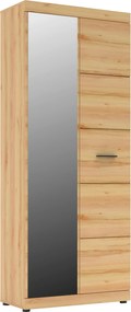 XXXLutz PREDSIEŇOVÁ SKRIŇA, farba buka, 80/200/40 cm Cantus - Skrine - 002737049305
