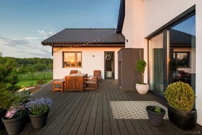 Mujkoberec Original, Ručne tkaný voňavý kusový koberec Vetiver 04, 120x170, béžová, exteriér