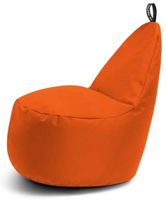 Oranžový detský sedací vak Lull M – So Soft?