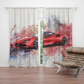 Sablio Záves Ferrari Paint: 2ks 140x250cm