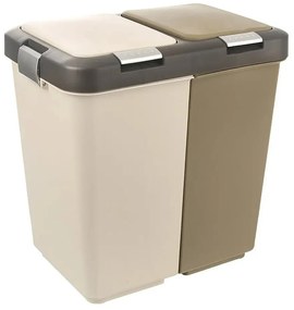 Plastový odpadkový kôš na triedený odpad 20 l Duo Dust - Orion