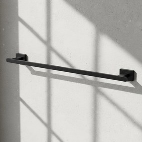 Rea Oste, kúpeľňový vešiak na uterák 56,5 cm, čierna matná, REA-88005