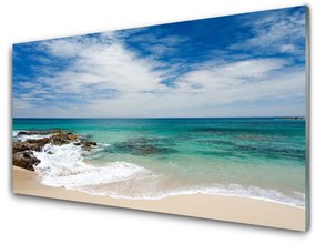 Obraz plexi Pláž more príroda 140x70 cm