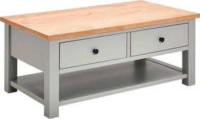 XXXLutz KONFERENČNÝ STOLÍK, sivá, prírodná farba, drevo, kompozitné drevo, 110/45/60 cm MID.YOU - Stolíky do obývačky - 002510002101