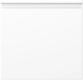 Mexen Orio, kúpeľňová skrinka 50 cm s hornou časťou, 1 zásuvka, biela matná, 91A10-05047-1-BFC01