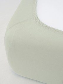 Jersey plachta Classic 140 x 200 cm – sivozelená