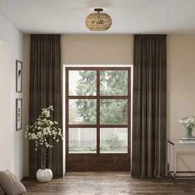 Quoizel QZ-CASABLANCA-3SF-PBZ - Stropné svietidlo CASABLANCA 3xE27/60W/230V