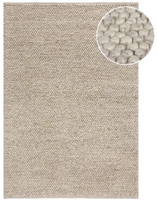 Svetlosivý ručne tkaný koberec s prímesou vlny 120x170 cm Minerals – Flair Rugs