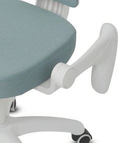 Detská otočná stolička zelená KA-K1063 GRN