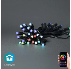 Nedis SmartLife LED Wi-Fi RGB 48 LED 10.8 m Android / IOS WIFILP01C48