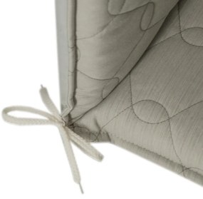 Doppler FUSION 2716 nízky - polster na záhradnú stoličku a kreslo, bavlnená zmesová tkanina