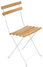 Fermob Skladacia stolička BISTRO NATURAL - Cotton White