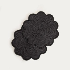 Podložka pod tanier TALA čierna 775567 (2 ks)