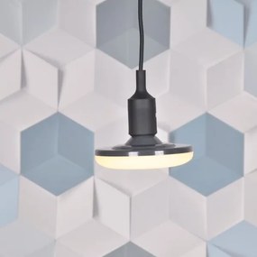 LED Závesné svietidlo KIKI 1xE27/10W/230V čierne