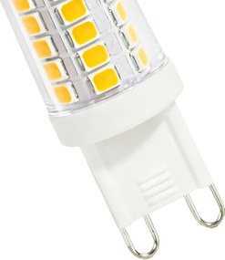 Sada 5 G9 LED žiaroviek číra 3,5W 480 lm 3000K