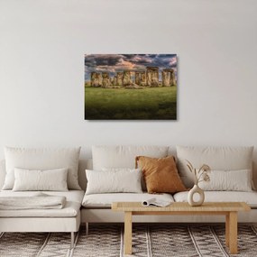 Sklenený obraz Stonehenge (70x50 cm)