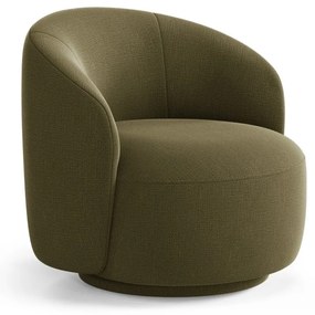 Zelené otočné kreslo Letizia – Micadoni