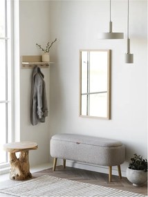 Okrúhly odkladací stolík z teakového dreva ø 40 cm Palena – House Nordic