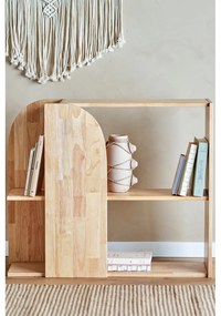 Knižnica z kaučukového dreva v prírodnej farbe 85x70 cm Alec – Bloomingville