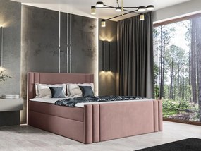 Kontinentálna posteľ Neresko, Rozmer postele: 140x200, Dostupné poťahy: Amor Velvet 4307