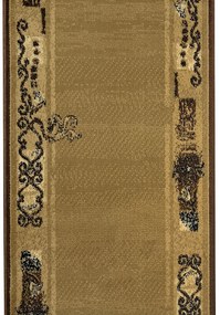 Koberce Breno Behúň PRACTICA 40/BPD, šíře role 66 cm, hnedá, viacfarebná