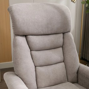 Kreslo s elektrickým ovládaním + USB konektorom, HARMO GREY