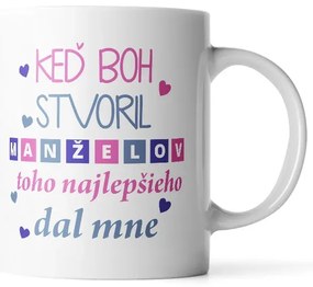 Sablio Hrnek Když Bůh stvořil manžely - 200 ml - espresso