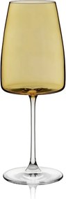 RONA DECO FADE CITRINE POHÁR NA VÍNO 510ML SADA 4KS