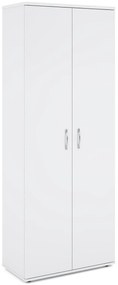 Vysoká šatníková skriňa Impress 74 x 37 x 190 cm, biela