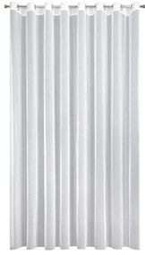 ZÁCLONA NA KRÚŽKOCH TAMINA 350X250 CM BIELA