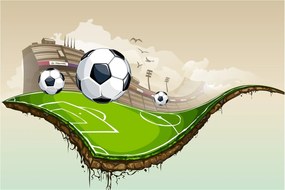 Obraz - Futbalové ihrisko (90x60 cm)