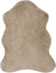 XXXLutz UMELÁ KOŽUŠINA, 90/110 cm, taupe Novel - Koberce - 007821016122