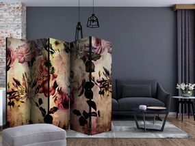 Artgeist Paraván - Nostalgia Flowers [Room Dividers]