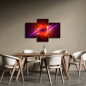 Obraz modernej tŕnistej abstrakcie (90x60 cm)