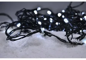 Solight Vianočná reťaz 200 LED studená biela, 20 m