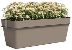 Závesný samozavlažovací kvetináč z recyklovaného plastu 50 cm Capri – Artevasi