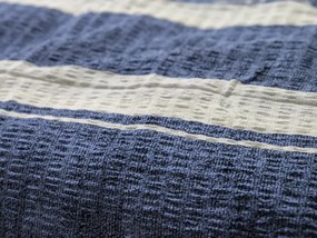 Krepové obliečky z Renforcé bavlny BLUE LINE modré Rozmer obliečky: 70 x 90 cm | 140 x 200 cm