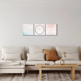 Obrázok - Mandaly v stene 2 (s hodinami) (90x30 cm)