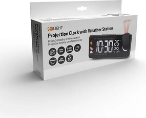 Projekčné hodiny s meteostanicou Solight CA05