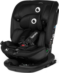 Lionelo - Autosedačka s otočnou základňou BASTIAAN i-Size 40-150 cm Čierny karbón