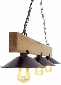 Luster na reťazi SAPKA 3xE27/60W/230V