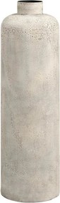 Krémovobiela kovová vysoká váza (výška 78,5 cm) Hou – House Nordic