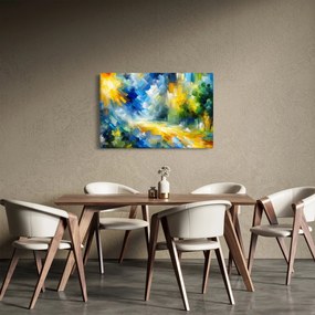 Obraz - Abstraktný slnečný deň (90x60 cm)
