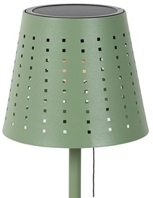 Vonkajšia stolná lampa zelená vrátane LED 3-stupňové stmievanie nabíjateľná a solárna - Ferre
