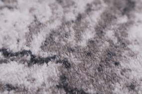 Spoltex, Behúň na mieru Marble 19 šedý, šíre 67 cm, šedá, chodba / predsieň