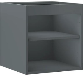 Mexen Box-A, závesná skrinka 45 cm, grafitová matná, 91AX1-0450-470-1-66