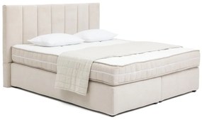 Béžová boxspring posteľ 160x200 cm Olia Bold Line – Bonami Selection